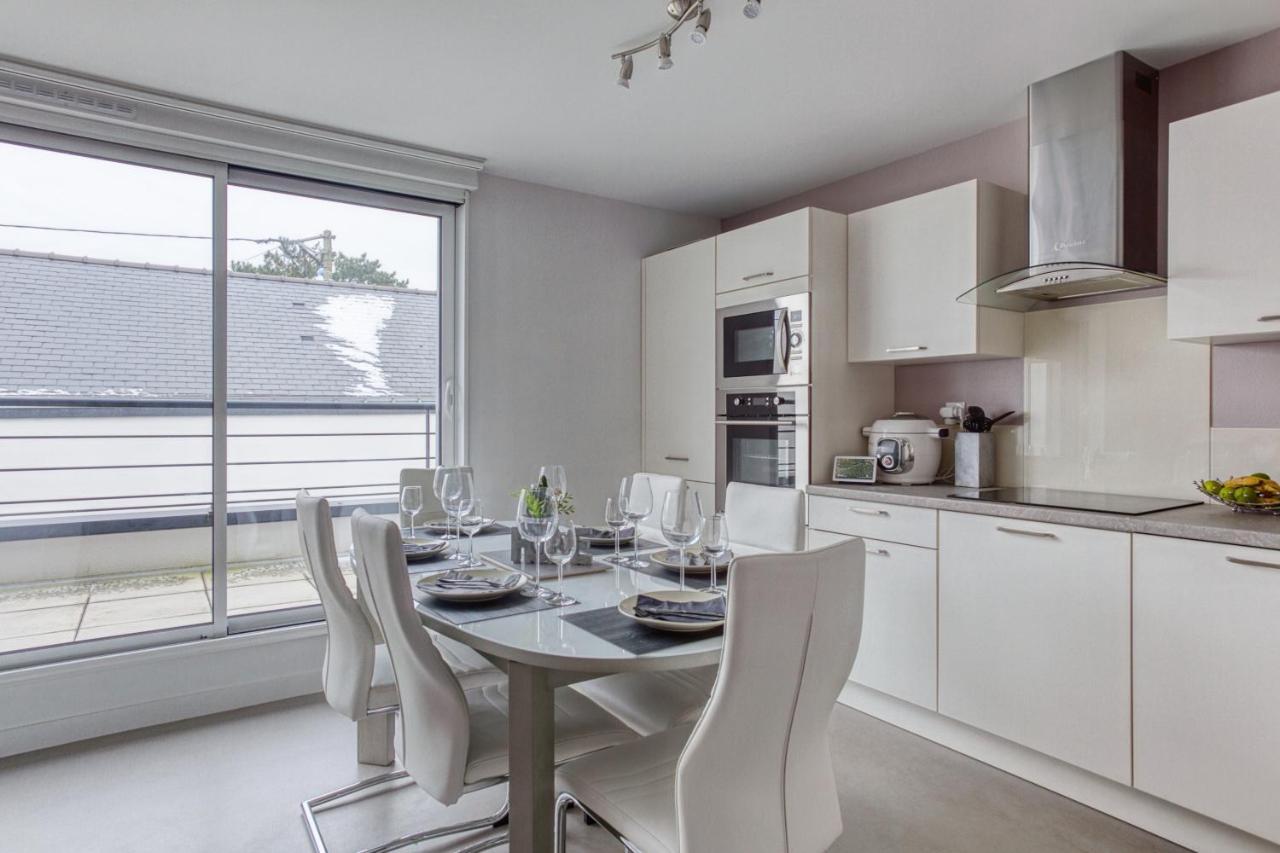 Ferienwohnung Rose des Vents Damgan Exterior foto