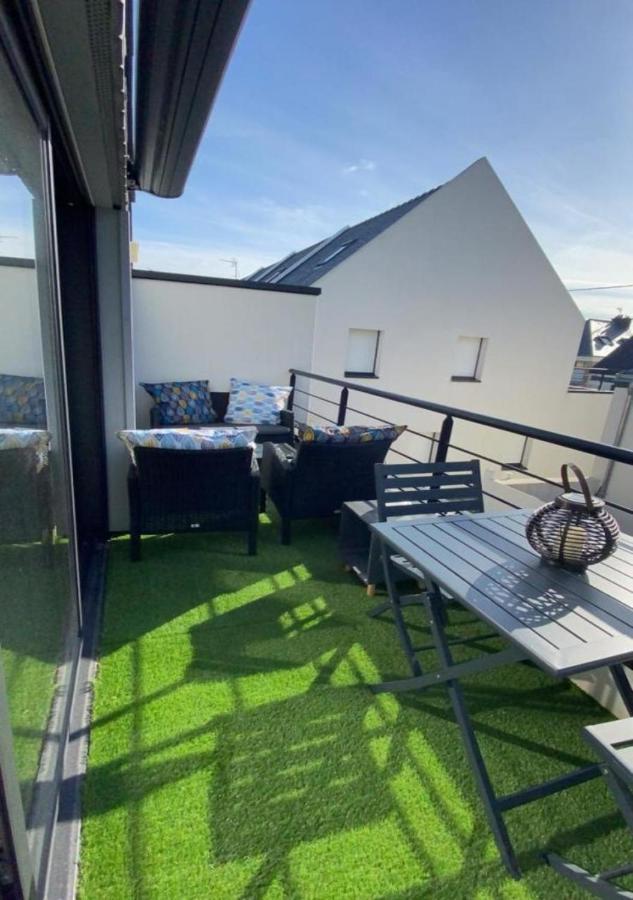 Ferienwohnung Rose des Vents Damgan Exterior foto